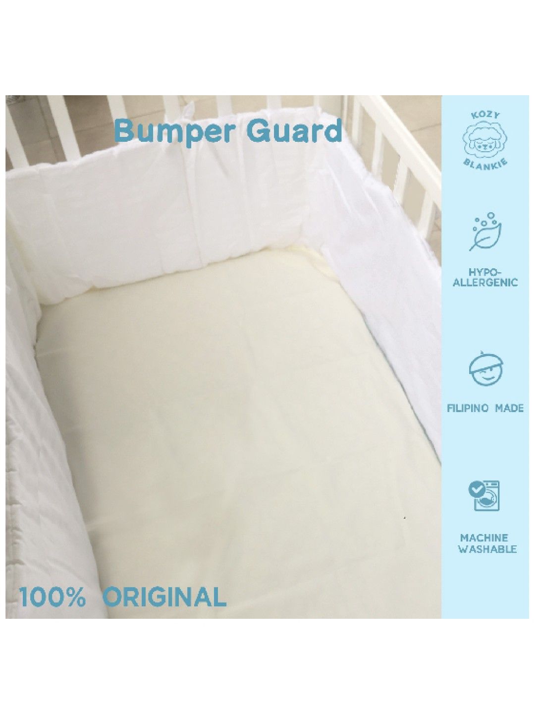 Bumper guard for sales crib